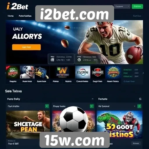 Visão geral do site de jogos i2bet